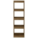 vidaXL Bibliotecă/Separator cameră, maro miere 40x30x135,5 cm lemn pin vidaXL Bibliotecă/Separator cameră, maro miere 40x30x135,5 cm lemn pin
