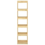 vidaXL Bibliotecă/Separator cameră, 40x30x167,5 cm, lemn masiv pin