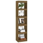 vidaXL Bibliotecă/Separator cameră maro miere 40x30x167,5 cm lemn pin vidaXL Bibliotecă/Separator cameră maro miere 40x30x167,5 cm lemn pin