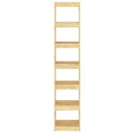 vidaXL Bibliotecă/Separator cameră, 40x30x199 cm, lemn masiv pin