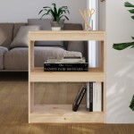 vidaXL Bibliotecă/Separator cameră, 60x30x71,5 cm, lemn masiv de pin vidaXL Bibliotecă/Separator cameră, 60x30x71,5 cm, lemn masiv de pin