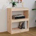 vidaXL Bibliotecă/Separator cameră, 60x30x71,5 cm, lemn masiv de pin vidaXL Bibliotecă/Separator cameră, 60x30x71,5 cm, lemn masiv de pin