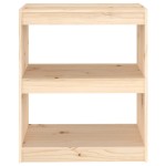 vidaXL Bibliotecă/Separator cameră, 60x30x71,5 cm, lemn masiv de pin vidaXL Bibliotecă/Separator cameră, 60x30x71,5 cm, lemn masiv de pin