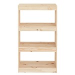 vidaXL Bibliotecă/Separator cameră, 60x30x103,5 cm, lemn masiv de pin