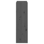 vidaXL Bibliotecă/Separator cameră gri 60x30x103,5 cm, lemn masiv pin vidaXL Bibliotecă/Separator cameră gri 60x30x103,5 cm, lemn masiv pin