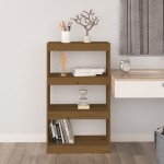 vidaXL Bibliotecă/Separator cameră, maro miere 60x30x103,5 cm lemn pin vidaXL Bibliotecă/Separator cameră, maro miere 60x30x103,5 cm lemn pin