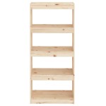vidaXL Bibliotecă/Separator cameră, 60x30x135,5 cm, lemn masiv de pin vidaXL Bibliotecă/Separator cameră, 60x30x135,5 cm, lemn masiv de pin