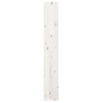 vidaXL Bibliotecă/Separator cameră alb 60x30x199,5 cm lemn masiv pin