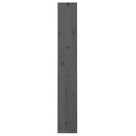 vidaXL Bibliotecă/Separator cameră gri 60x30x199,5 cm lemn masiv pin vidaXL Bibliotecă/Separator cameră gri 60x30x199,5 cm lemn masiv pin