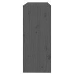 vidaXL Bibliotecă/Separator cameră gri 80x30x71,5 cm lemn masiv de pin vidaXL Bibliotecă/Separator cameră gri 80x30x71,5 cm lemn masiv de pin