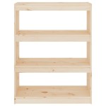 vidaXL Bibliotecă/Separator cameră, 80x30x103,5 cm, lemn masiv de pin