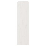 vidaXL Bibliotecă/Separator cameră alb, 80x30x103,5 cm, lemn masiv pin vidaXL Bibliotecă/Separator cameră alb, 80x30x103,5 cm, lemn masiv pin