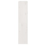 vidaXL Bibliotecă/Separator cameră alb, 80x30x135,5 cm, lemn masiv pin vidaXL Bibliotecă/Separator cameră alb, 80x30x135,5 cm, lemn masiv pin