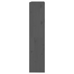 vidaXL Dulap cărți/Separator cameră gri 80x30x135,5 cm lemn masiv pin vidaXL Dulap cărți/Separator cameră gri 80x30x135,5 cm lemn masiv pin