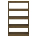 vidaXL Bibliotecă/Separator cameră maro miere 80x30x135,5 cm lemn pin vidaXL Bibliotecă/Separator cameră maro miere 80x30x135,5 cm lemn pin