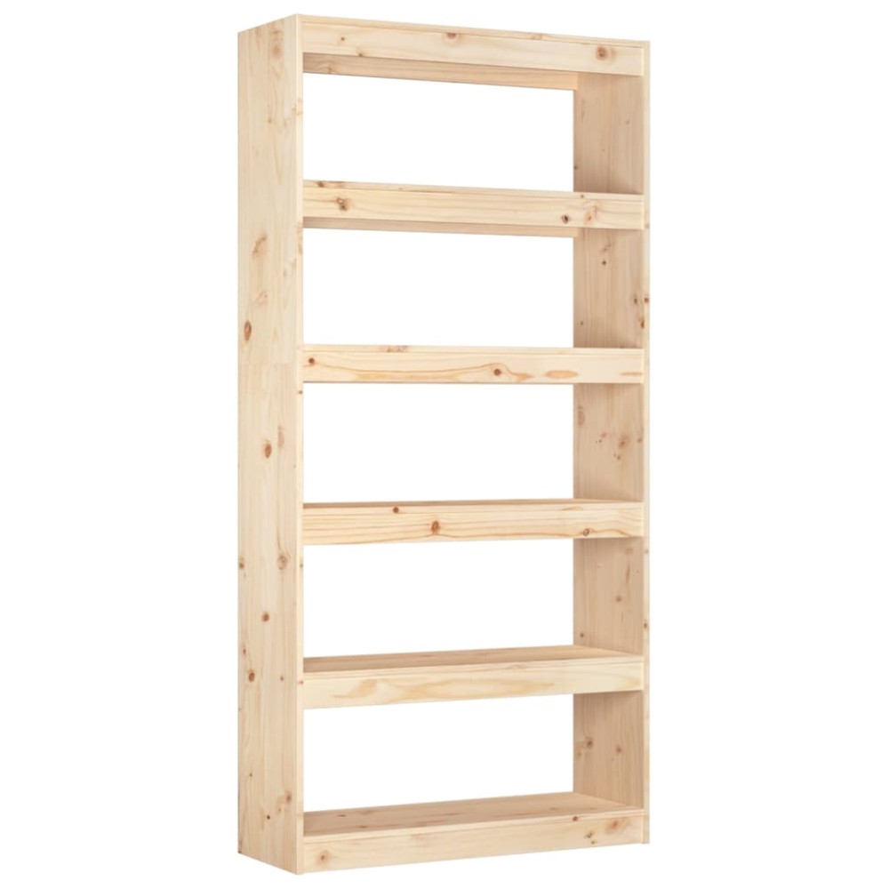 vidaXL Bibliotecă/Separator cameră, 80x30x167,4 cm lemn masiv pin