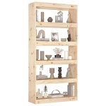 vidaXL Bibliotecă/Separator cameră, 80x30x167,4 cm lemn masiv pin