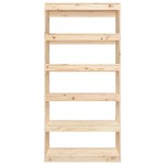 vidaXL Bibliotecă/Separator cameră, 80x30x167,4 cm lemn masiv pin
