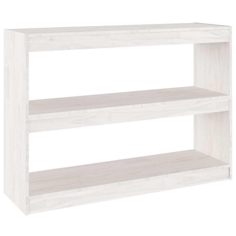 vidaXL Bibliotecă/Separator cameră, 100x30x71,5 cm, lemn de pin