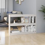 vidaXL Bibliotecă/Separator cameră, 100x30x71,5 cm, lemn de pin vidaXL Bibliotecă/Separator cameră, 100x30x71,5 cm, lemn de pin