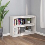 vidaXL Bibliotecă/Separator cameră, 100x30x71,5 cm, lemn de pin vidaXL Bibliotecă/Separator cameră, 100x30x71,5 cm, lemn de pin