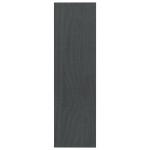 vidaXL Bibliotecă/Separator cameră, gri, 100x30x103 cm, lemn masiv pin vidaXL Bibliotecă/Separator cameră, gri, 100x30x103 cm, lemn masiv pin