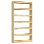 vidaXL Bibliotecă/Separator cameră, 100x30x200 cm, lemn masiv pin vidaXL Bibliotecă/Separator cameră, 100x30x200 cm, lemn masiv pin