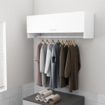 vidaXL Șifonier, alb, 100x32,5x35 cm, PAL vidaXL Șifonier, alb, 100x32,5x35 cm, PAL
