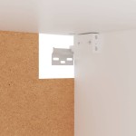 vidaXL Șifonier, alb, 100x32,5x35 cm, PAL vidaXL Șifonier, alb, 100x32,5x35 cm, PAL