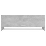 vidaXL Șifonier, gri beton, 100x32,5x35 cm, PAL