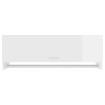 vidaXL Șifonier, alb extralucios, 100x32,5x35 cm, PAL vidaXL Șifonier, alb extralucios, 100x32,5x35 cm, PAL