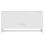 vidaXL Șifonier, alb, 70x32,5x35 cm, PAL vidaXL Șifonier, alb, 70x32,5x35 cm, PAL