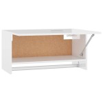 vidaXL Șifonier, alb extralucios, 70x32,5x35 cm, PAL vidaXL Șifonier, alb extralucios, 70x32,5x35 cm, PAL