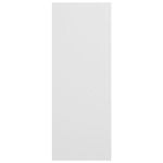 vidaXL Măsuță consolă, alb, 78x30x80 cm, lemn prelucrat vidaXL Măsuță consolă, alb, 78x30x80 cm, lemn prelucrat