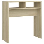 vidaXL Masă consolă, stejar sonoma, 78x30x80 cm, PAL vidaXL Masă consolă, stejar sonoma, 78x30x80 cm, PAL