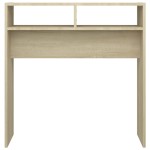 vidaXL Masă consolă, stejar sonoma, 78x30x80 cm, PAL vidaXL Masă consolă, stejar sonoma, 78x30x80 cm, PAL