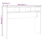 vidaXL Masă consolă, alb, 105x30x80 cm, PAL vidaXL Masă consolă, alb, 105x30x80 cm, PAL
