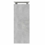 vidaXL Masă consolă, gri beton, 80x30x80 cm, lemn prelucrat