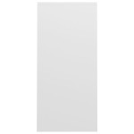vidaXL Birou Notebook, alb, 102,5x35x75 cm, PAL