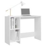 vidaXL Birou Notebook, alb, 102,5x35x75 cm, PAL