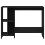 vidaXL Birou Notebook, negru, 102,5x35x75 cm, PAL