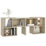 vidaXL Comodă TV, stejar sonoma, 104x30x52 cm, PAL vidaXL Comodă TV, stejar sonoma, 104x30x52 cm, PAL