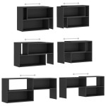 vidaXL Comodă TV, gri, 149x30x52 cm, PAL vidaXL Comodă TV, gri, 149x30x52 cm, PAL