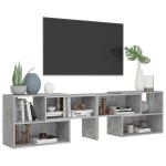 vidaXL Comodă TV, gri beton, 149x30x52 cm, PAL vidaXL Comodă TV, gri beton, 149x30x52 cm, PAL