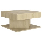 vidaXL Măsuță de cafea, stejar sonoma, 57x57x30 cm, lemn prelucrat vidaXL Măsuță de cafea, stejar sonoma, 57x57x30 cm, lemn prelucrat