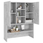 vidaXL Dulap mașină de spălat, gri beton, 70,5x25,5x90 cm vidaXL Dulap mașină de spălat, gri beton, 70,5x25,5x90 cm