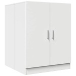 vidaXL Dulap mașină de spălat, alb, 71x71,5x91,5 cm vidaXL Dulap mașină de spălat, alb, 71x71,5x91,5 cm