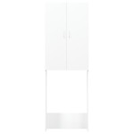 vidaXL Dulap mașina de spălat, alb, 64x25,5x190 cm vidaXL Dulap mașina de spălat, alb, 64x25,5x190 cm