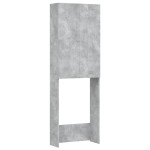 vidaXL Dulap mașină de spălat, gri beton, 64x25,5x190 cm vidaXL Dulap mașină de spălat, gri beton, 64x25,5x190 cm