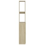 vidaXL Dulap de baie, stejar sonoma, 25x26,5x170 cm, lemn prelucrat vidaXL Dulap de baie, stejar sonoma, 25x26,5x170 cm, lemn prelucrat